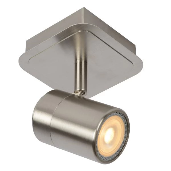 Lucide LENNERT - Plafondspot - LED Dimb. - GU10 - 1x5W 3000K - Mat chroom - detail 1